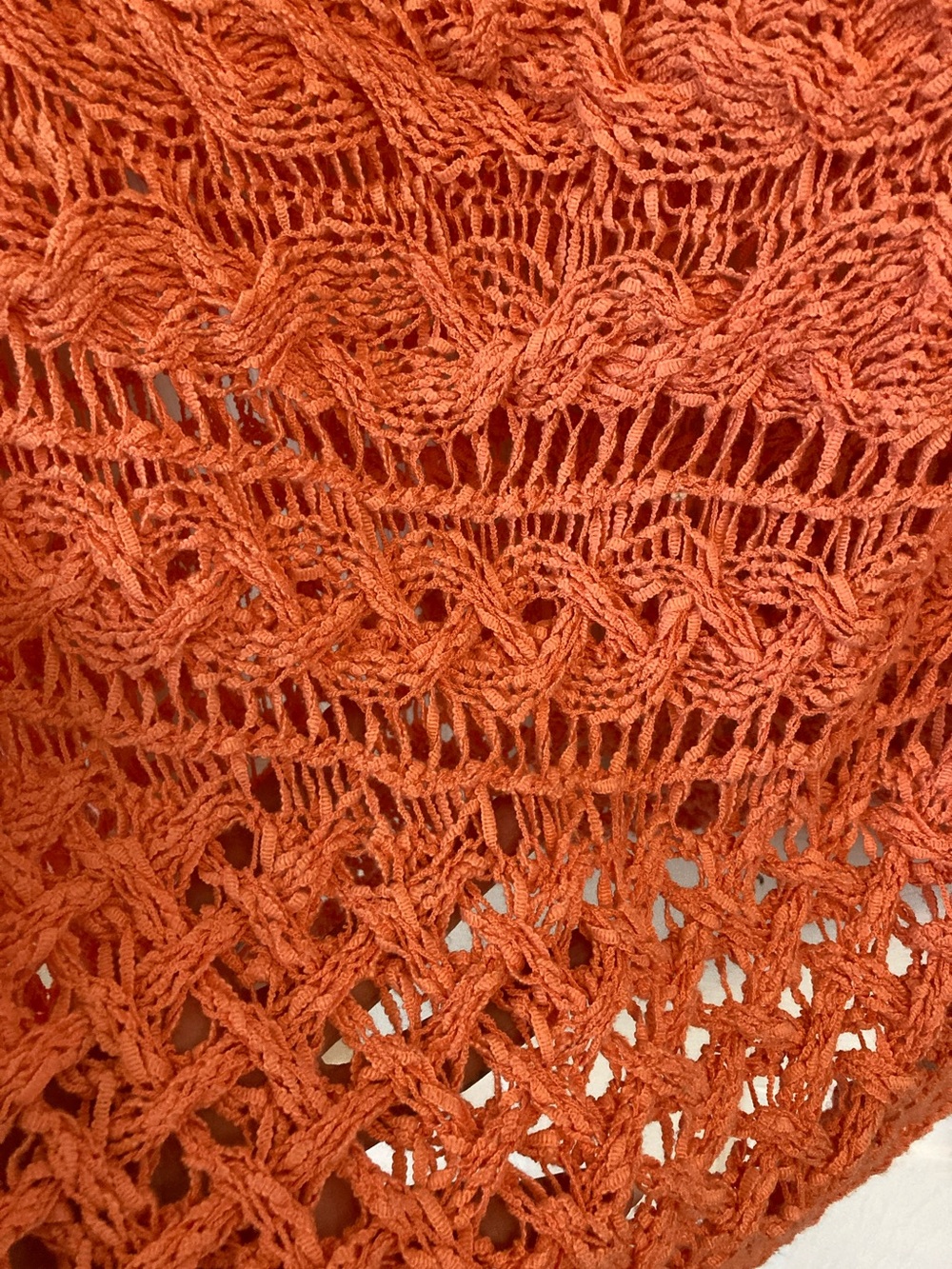 Free People Coral Open-Knit Top - Picture 3 of 7